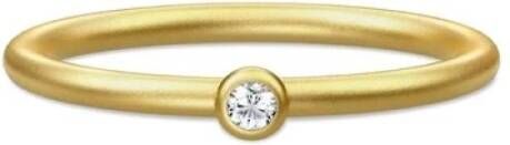 Julie Sandlau Finesse ring , Geel, Dames