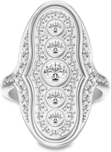 Julie Sandlau Zeemeerminring , Grijs, Dames