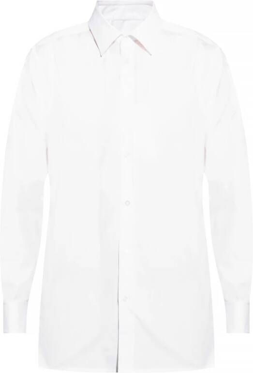 Maison Margiela Casual Overhemden Wit Heren