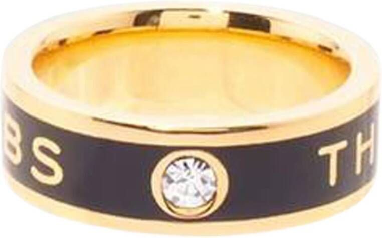 Marc Jacobs De medaillonring , Zwart, Dames