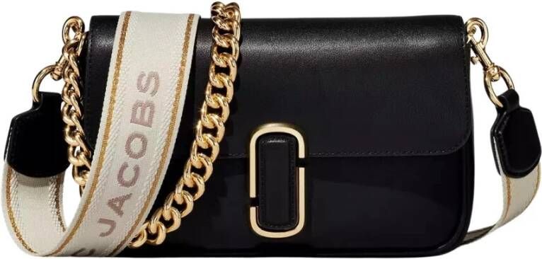 Marc Jacobs De zachte lederen schoudertas , Zwart, Dames