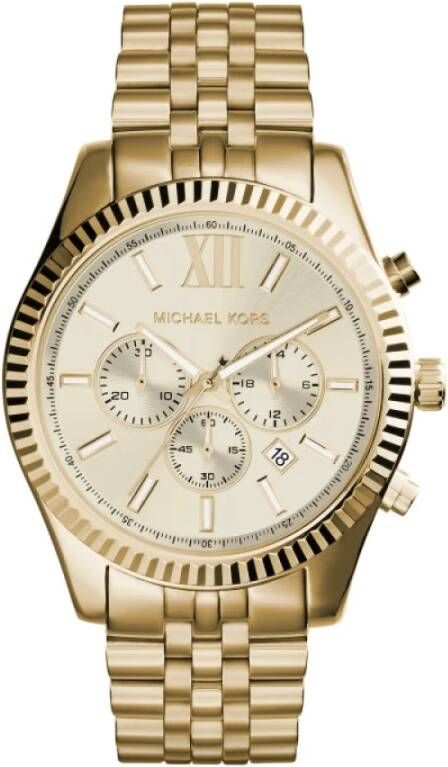 Michael Kors Horloges Geel Heren
