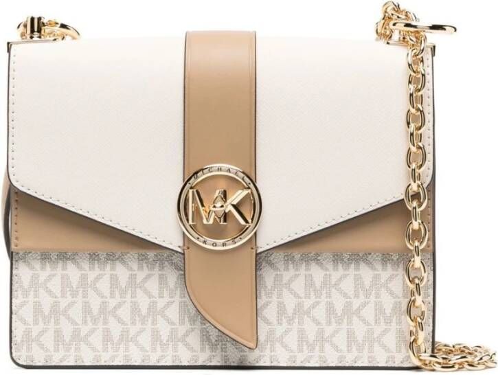 Michael Kors Mmk tassen .. beige , Beige, Dames