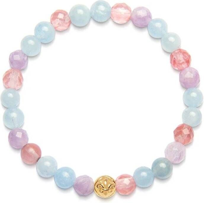 Nialaya Armbanden Paars Dames