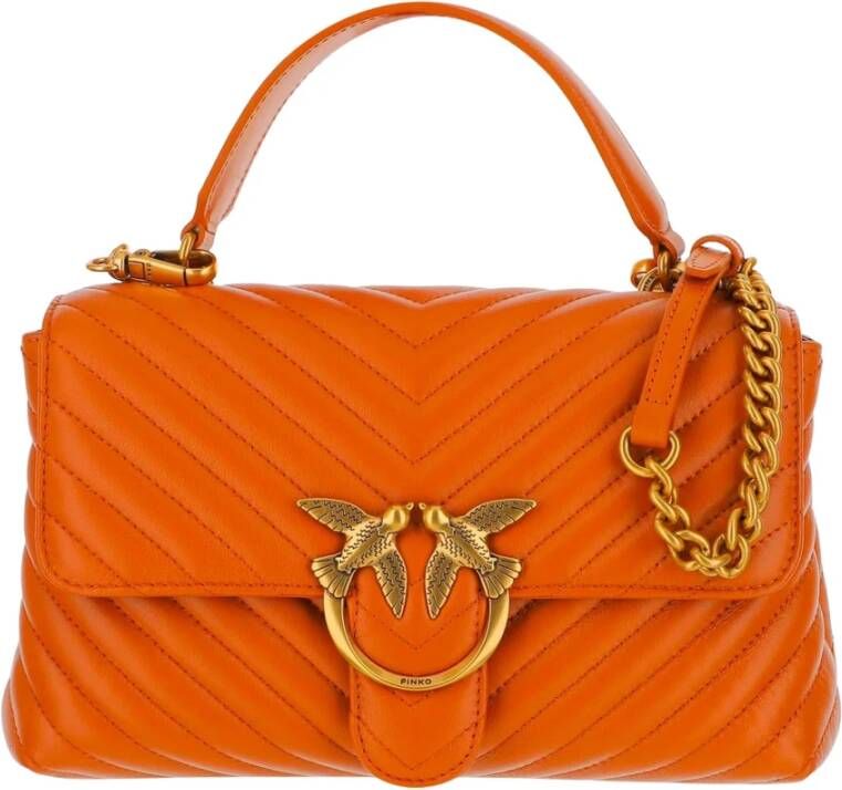 pinko Handtassen Oranje Dames