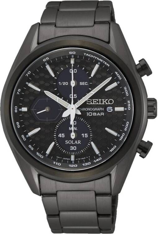 Seiko Horloges Grijs Heren