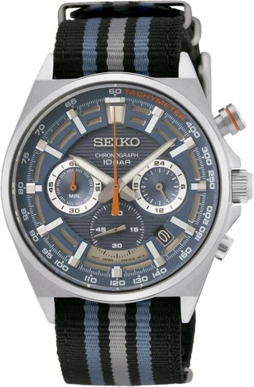 Seiko Horloges Grijs Heren