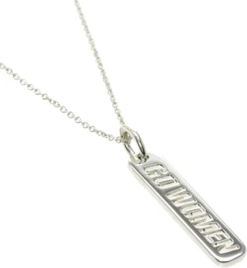 Tiffany & Co. Pre owned Vintage sieraden Grijs Dames