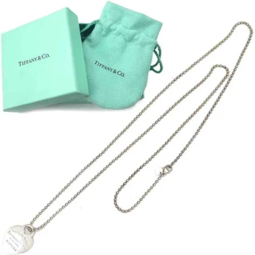 Tiffany & Co. Pre owned Vintage sieraden Grijs Dames