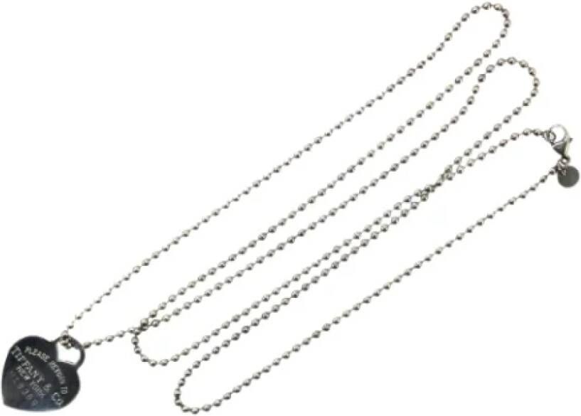 Tiffany & Co. Pre owned Vintage sieraden Grijs Dames