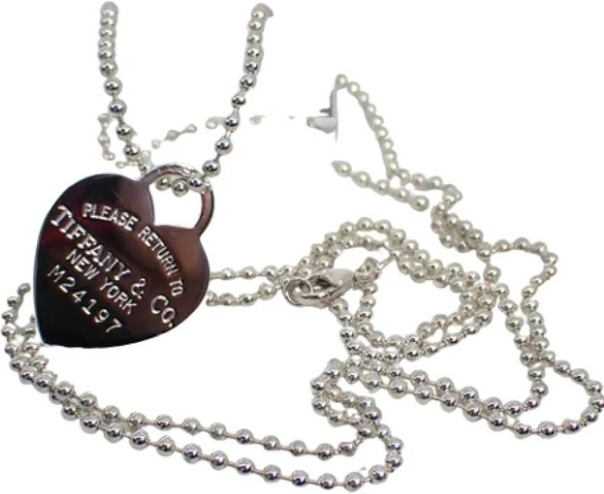 Tiffany & Co. Pre owned Vintage sieraden Grijs Dames