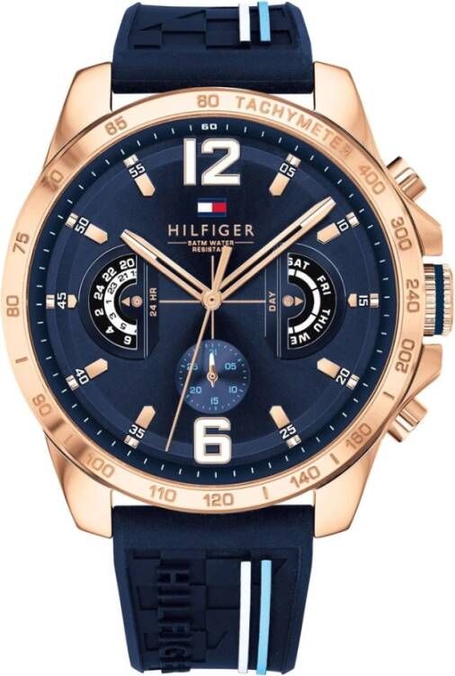 Tommy Hilfiger Horloges Blauw Heren