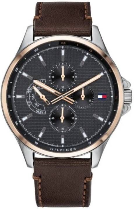 Tommy Hilfiger Horloges Bruin Heren