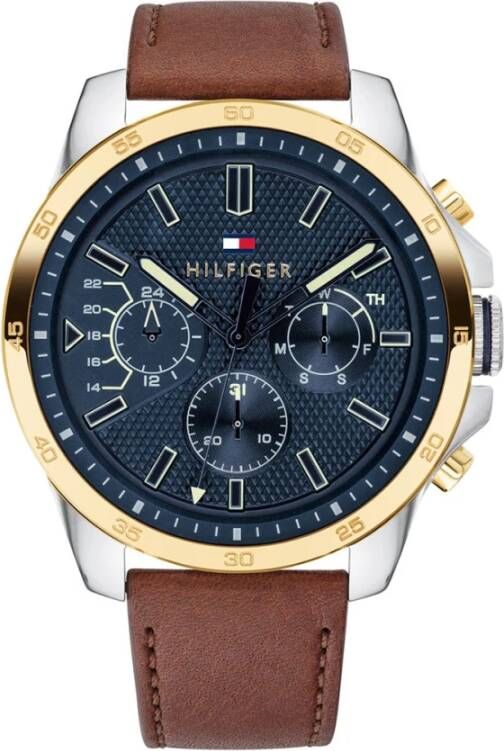 Tommy Hilfiger Horloges Bruin Heren
