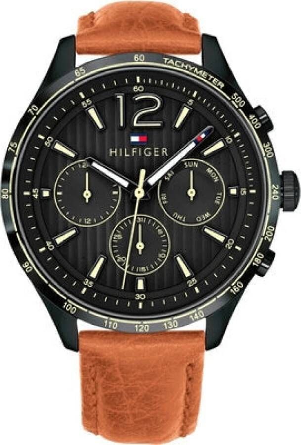 Tommy Hilfiger Horloges Bruin Heren