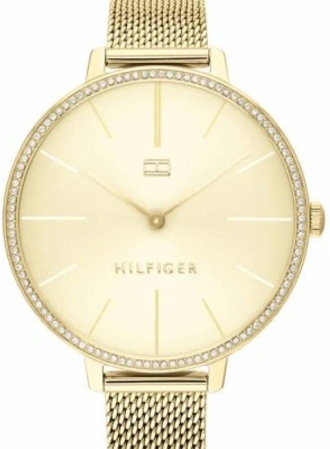 Tommy Hilfiger Horloges Geel Dames