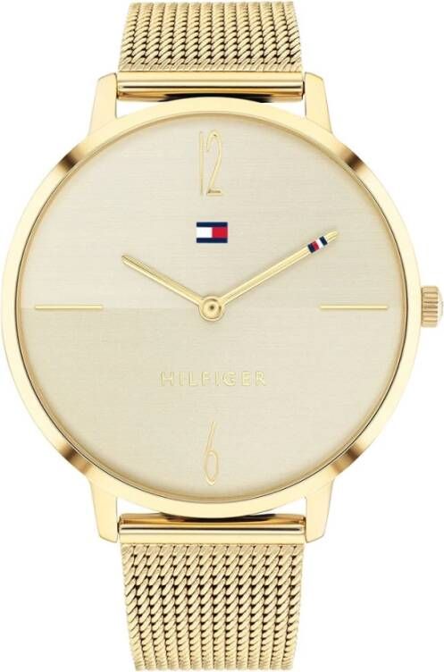 Tommy Hilfiger Horloges Geel Dames