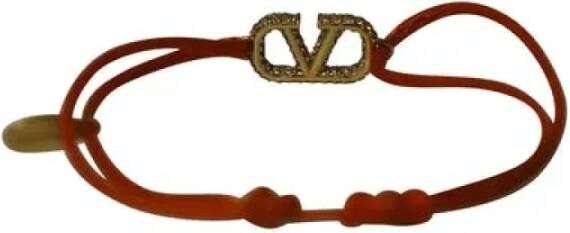 Valentino Vintage Vintage sieraden Oranje Dames