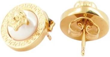 Versace Boucles Doreilles Medusa , Geel, Dames