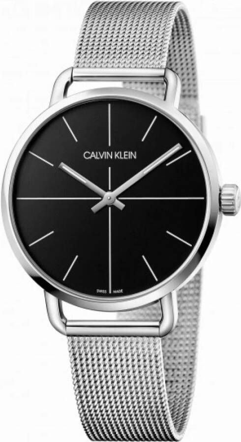 Calvin Klein Mannen kijken alleen de tijd , Grijs, Heren