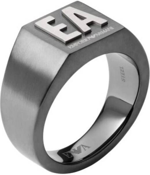 Emporio Armani Egs2755060 Ring , Grijs, Heren