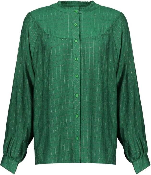 Geisha Longsleeve shirts Groen Dames