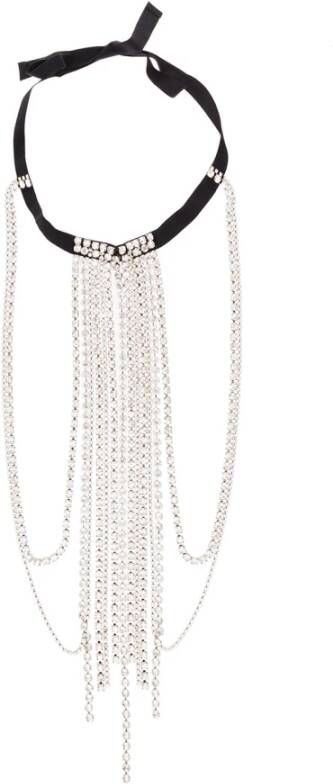 Isabel Marant sieraden zilveren ketting , Grijs, Dames