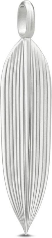 Julie Sandlau Bamboe bladhanger , Grijs, Dames