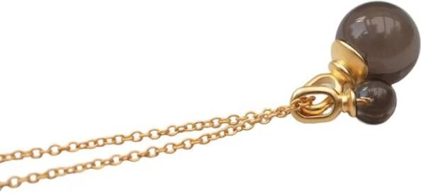 Julie Sandlau Berry Small Pendant Gold , Bruin, Dames
