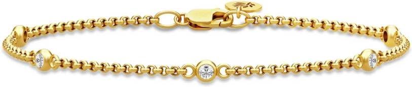 Julie Sandlau Finesse armband , Geel, Dames