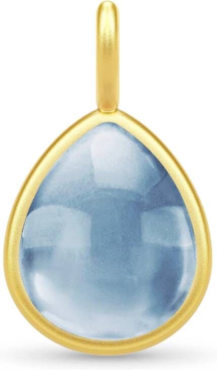Julie Sandlau Paloma hanger goud , Blauw, Dames