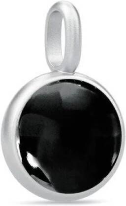 Julie Sandlau Prime Pendant Rhodium , Zwart, Dames