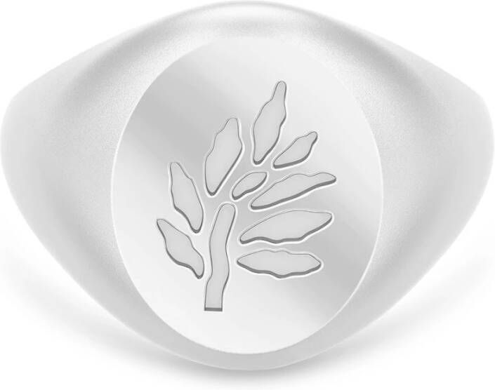 Julie Sandlau Tree of Life Signet Ring , Grijs, Dames