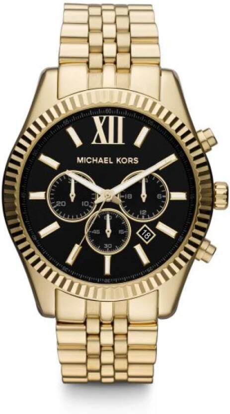 Michael Kors Horloges Lexington MK8286 Goudkleurig
