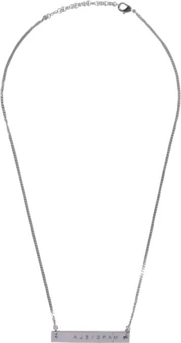 MM6 Maison Margiela Kettingen Grijs Dames