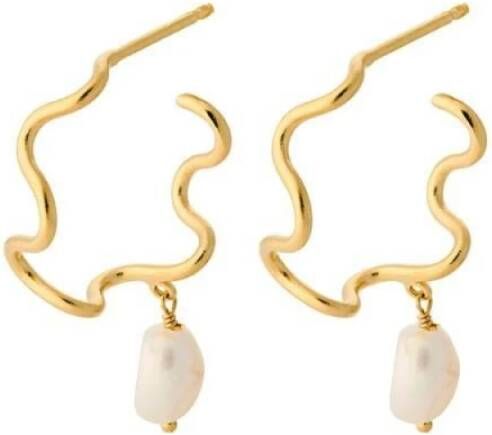 Pernille Corydon Oorbellen Geel Dames