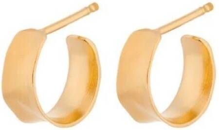 Pernille Corydon Mini Saga oorringen verguld