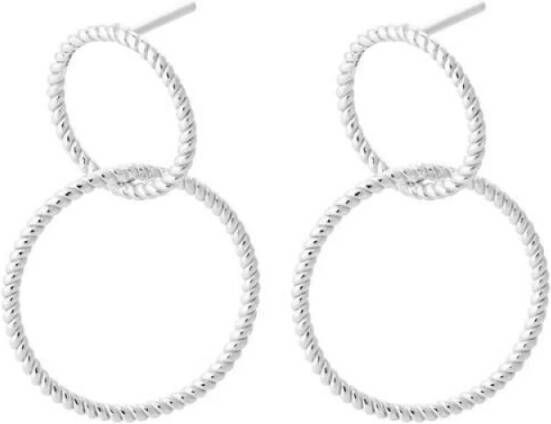 Pernille Corydon Oorbellen Grijs Dames