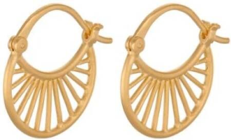 Pernille Corydon Small Daylight Earrings , Geel, Dames