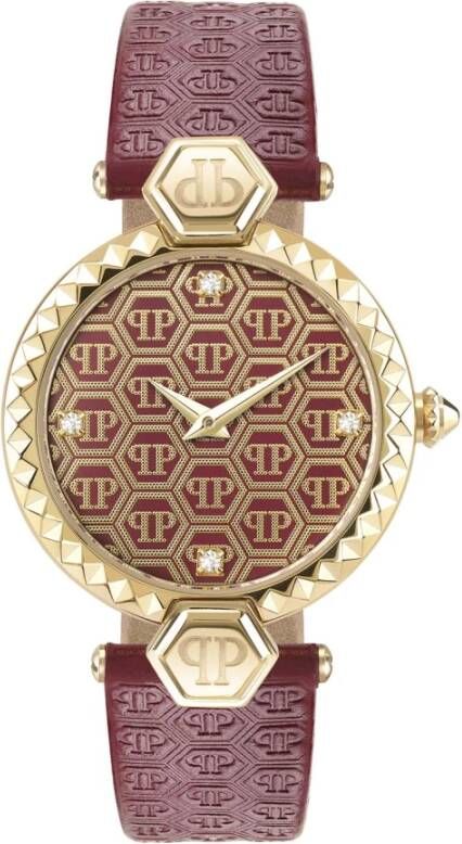 Philipp Plein Horloges Rood Dames