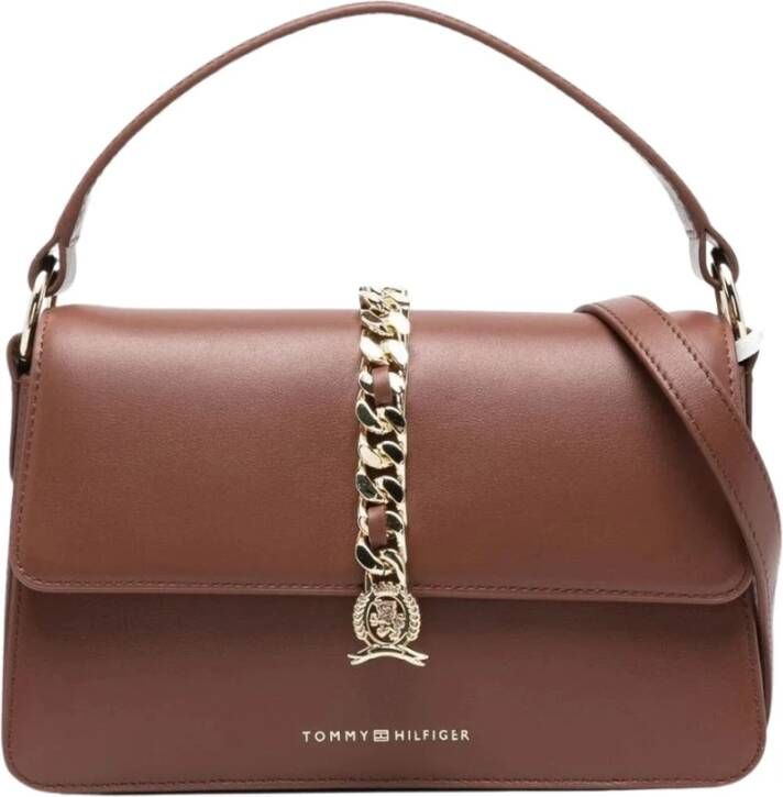 Tommy Hilfiger ketting crossover , Beige, Dames