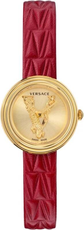 Versace Horloges Rood Dames