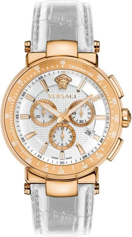Versace Horloges Wit Heren