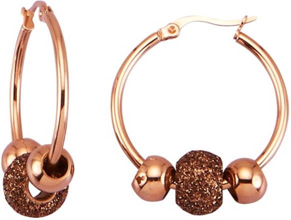 Jacques Lemans Creolen Roze