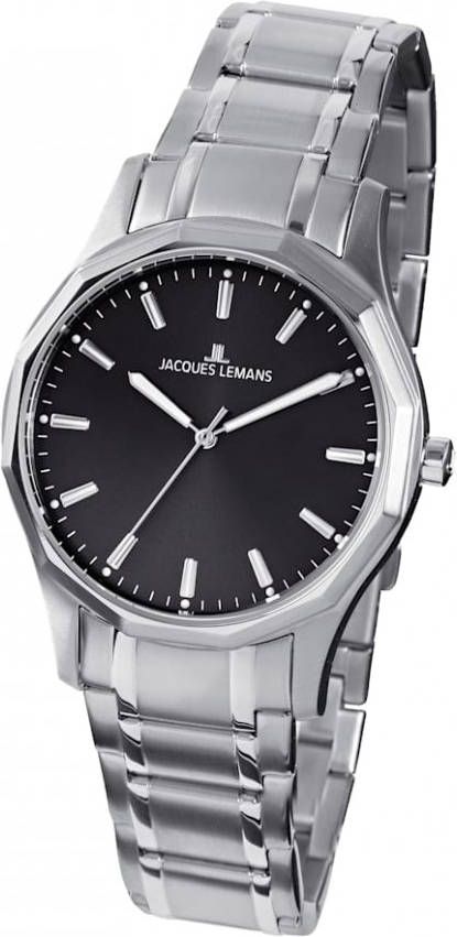 Jacques Lemans Dameshorloge Stockholm, Classic 1 2013A Zilverkleur
