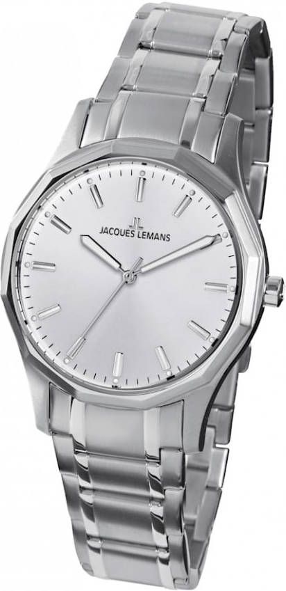 Jacques Lemans Dameshorloge Stockholm, Classic 1 2013B Zilverkleur