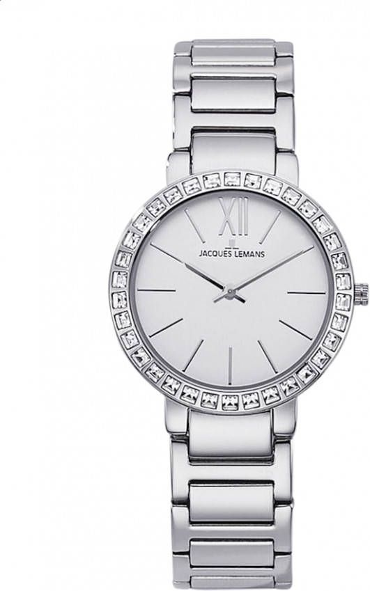 Jacques Lemans Dameshorloge Zilverkleur