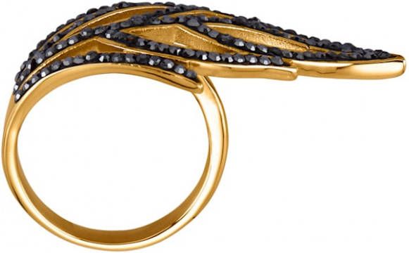 Jacques Lemans Damesring Geelgoudkleur