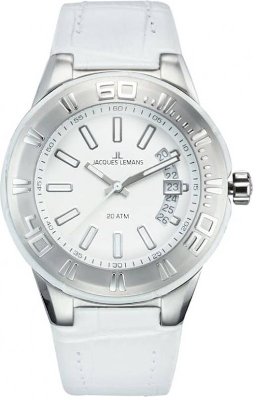 Jacques Lemans Horloge 1 1771D Wit