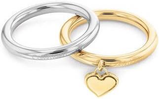 Calvin Klein Ringenset, 35000326B, C, D, 35000327B, C, D, 35000328B, C, D(set, 2 delig )
